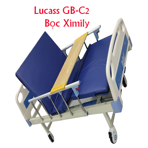 Giường y tế 2 tay quay Lucass GB-9E(GB-C2)